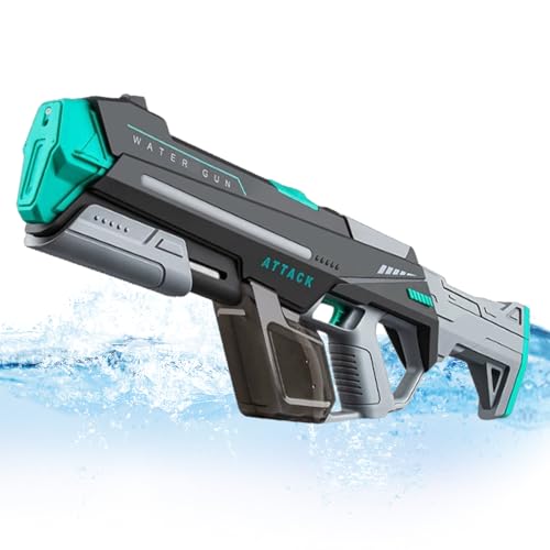 Wasserpistole Elektrisch,Elektrische Wasserpistole für Erwachsene und Kinder,Automatische Wasserpistole,Automatische Spritzpistolen,Große Spritzpistole,Electric Water Gun,für Strand,Garten von CHENBOOW