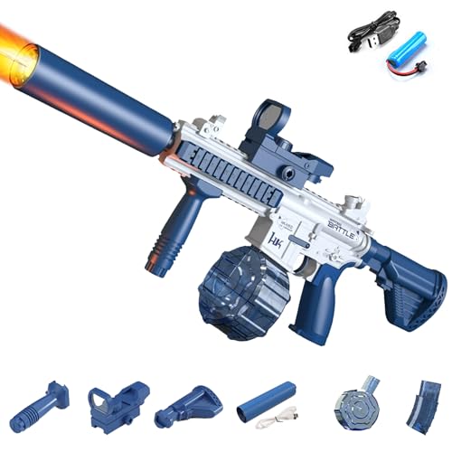 Wasserpistole Elektrisch,Elektrische Wasserpistole für Erwachsene und Kinder,Automatische Wasserpistole,Automatische Spritzpistolen,Electric Water Gun,Große Spritzpistole,für Sommerpool von CHENBOOW