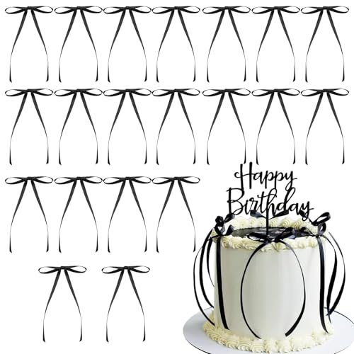 Schleife Tortendeko,20 Stück Kuchendekorationen,Hochzeitstorte Deko,Geburtstag Deko,Tortendeko Hochzeit,Kuchendekoration mit Schleife,für Geburtstag,Party,Hochzeit,Valentinstag Schleife Tortendeko,20 Stück Kuchendekorationen,Hochzeitstorte Deko,Geburtstag Deko,Tortendeko Hochzeit,Kuchendekoration mit Schleife,für Geburtstag,Party,Hochzeit,Valentinstag von CHENBOOW