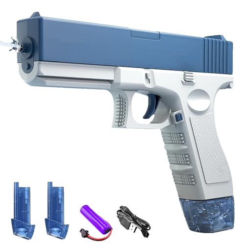 Wasserpistole Elektrisch,Elektrische Wasserpistole für Erwachsene und Kinder,Wasserpistole Spielzeug für Kinder,Wasser Spritzpistole,Water Gun,Pool Spielzeug,für Strand Party Wasserpistole Elektrisch,Elektrische Wasserpistole für Erwachsene und Kinder,Wasserpistole Spielzeug für Kinder,Wasser Spritzpistole,Water Gun,Pool Spielzeug,für Strand Party von CHENBOOW