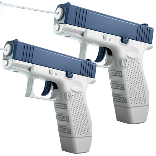 Wasserpistole für Kinder,2 Stück Spritzpistole Kunststoff,Wasserpistole Kinder,Wasserpistole Klein,Spritzpistole Wasser,Outdoor Aktivität Wasserkampf,für Strände und Wasserschlachten im Freien von CHENBOOW