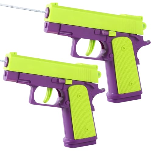 Wasserpistole für Kinder,2 Stück Spritzpistole Kunststoff,Wasserpistole Kinder,Wasserpistole mit Großer Reichweite,Wasserpistole Klein,für Strände und Wasserschlachten im Freien von CHENBOOW