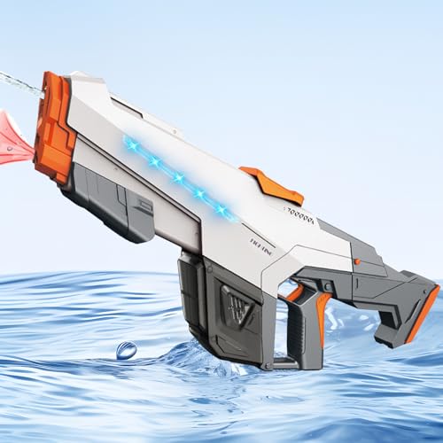 Wasserpistole Elektrisch,Wasserpistole Erwachsene,Automatische Wasserpistole mit Großer Kapazität,Sommer Wasserpistole Spielzeug,Water Gun,für Sommer Strand Outdoor,Strandspielzeug von CHENBOOW