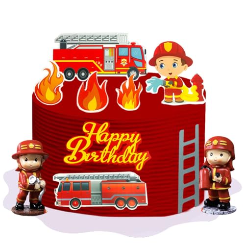 10PCS Feuerwehrauto Cake Topper,Feuerwehrmann Tortendeko Geburtstag Kuchen Deko Figuren Happy Birthday Kindergeburtstag Deko Torte Geburtstagsdeko Kuchendeko Feuerwehrmann Geburtstagsparty 10PCS Feuerwehrauto Cake Topper,Feuerwehrmann Tortendeko Geburtstag Kuchen Deko Figuren Happy Birthday Kindergeburtstag Deko Torte Geburtstagsdeko Kuchendeko Feuerwehrmann Geburtstagsparty von CHENGLI
