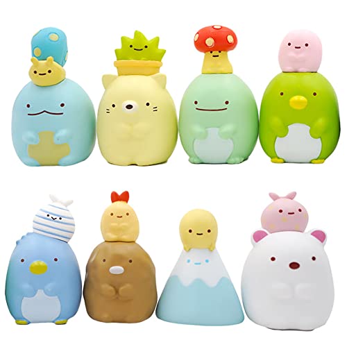 CHENGLI 8PCS Mini Sumikko Gurashi Figuren, Sumikko Gurashi Mini Figuren Set Cartoon Geburtstag Sumikko Gurashi Kuchen Dekoration Sumikko Gurashi Puppe Modell für Kinder Geburtstag Party Dekoration CHENGLI 8PCS Mini Sumikko Gurashi Figuren, Sumikko Gurashi Mini Figuren Set Cartoon Geburtstag Sumikko Gurashi Kuchen Dekoration Sumikko Gurashi Puppe Modell für Kinder Geburtstag Party Dekoration von CHENGLI