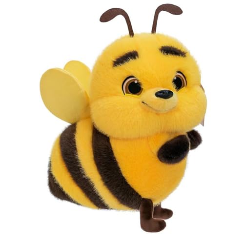 CHENGLI Biene Plüschtier,Weiche Biene Kuscheltier,Biene Spielzeug,Bumblebee Plüsch Spielzeug Für Jungen Und Mädchen Zum Fantasievollen Spielen Weihnachten Valentinstag von CHENGLI