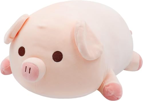 CHENGLI Schwein Plüschtier,Weiche Schwein Kuscheltier,Schwein Spielzeug,Schwein Pig Plüsch Spielzeug Für Jungen Und Mädchen Zum Fantasievollen Spielen Weihnachten Valentinstag von CHENGLI