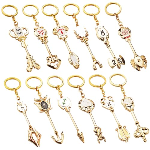 12 FairysTail Twelve Signs Anhänger Anime Charakter Cosplay Zubehör FairysTail Metall Kette Schmuck von CHENJIRA