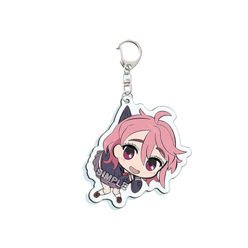 Anime Dandadans Figuren Anhänger Niedlich Charakter Cosplay Zubehör Dandadang Acryl Kette Schmuck (E) von CHENJIRA