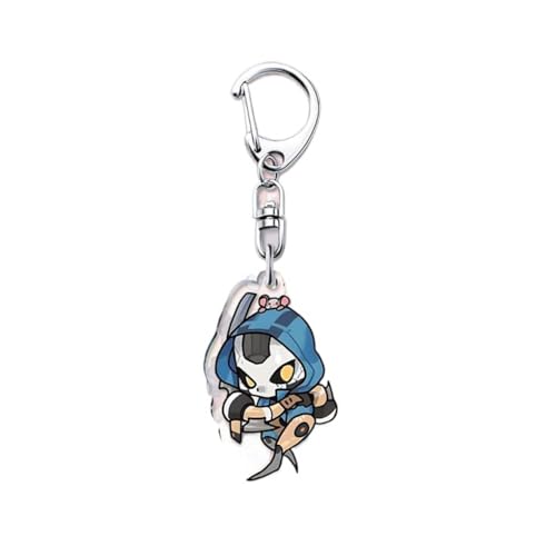 ApexLegendary Figuren Anhänger Niedlich Charakter Cosplay Zubehör Acryl Kette Schmuck Accessories (B) von CHENJIRA