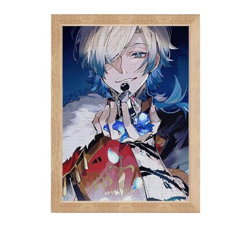 Blau Lock Anime Puzzle - Blau Lock Nagi Figur Holz Puzzles 120pcs 20 * 25cm (B) von CHENJIRA
