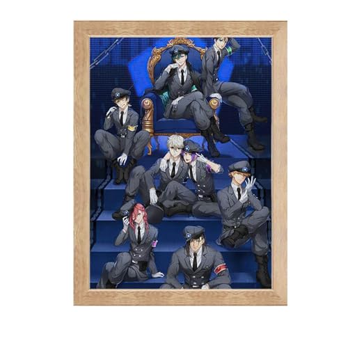 Blau Lock Anime Puzzle - Blau Lock Nagi Figur Holz Puzzles 120pcs 20 * 25cm (D) von CHENJIRA