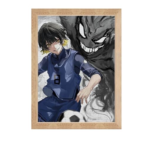 Blau Lock Anime Puzzle - Blau Lock Nagi Figur Holz Puzzles 120pcs 20 * 25cm (E) von CHENJIRA