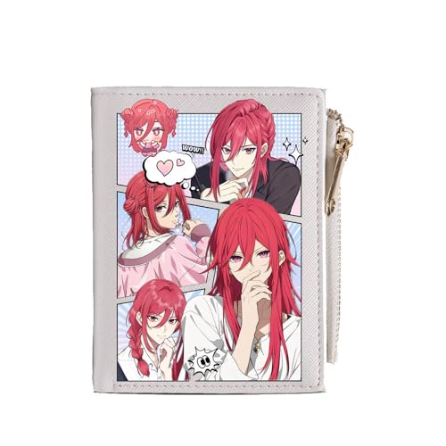 Bleu Locks Geldbörse Anime Bleu Locks Poster Mehrschichtige Geldbeutel Bunt Bedruckte Aufbewahrungstasche (D) von CHENJIRA