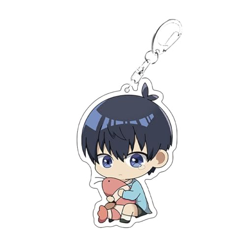 Bleu Locks Schlüsselanhänger Niedlich Anime Figuren Cosplay Zubehör Bleu Locks Acryl Kette Schmuck (A) von CHENJIRA