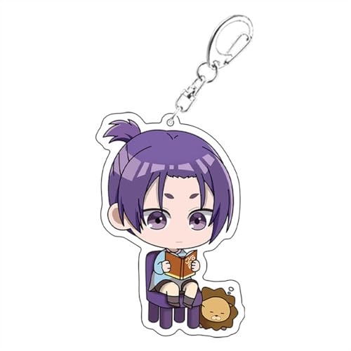 Bleu Locks Schlüsselanhänger Niedlich Anime Figuren Cosplay Zubehör Bleu Locks Acryl Kette Schmuck (D) von CHENJIRA
