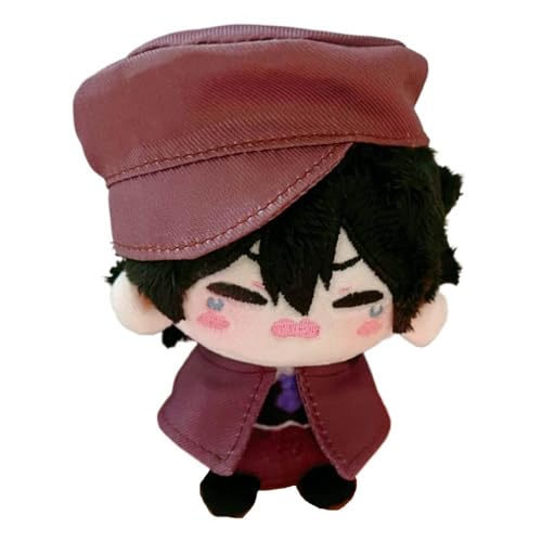 Bungo Strays Dogs Plüschpuppe Anime Bungo Strays Dogs Niedlich Figuren Plüsch - 12 cm Kuscheltier, Mehrfarbig (Mehrfarbig-C) von CHENJIRA