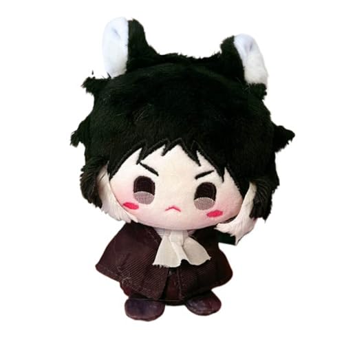 Bungo Strays Dogs Plüschpuppe Anime Bungo Strays Dogs Niedlich Figuren Plüsch - 12 cm Kuscheltier, Mehrfarbig (Mehrfarbig-D) von CHENJIRA