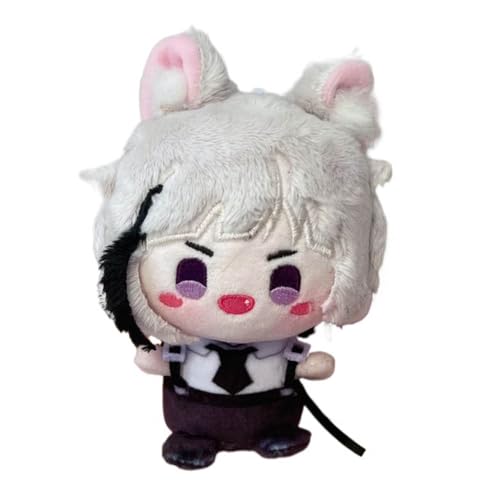 Bungo Strays Dogs Plüschpuppe Anime Bungo Strays Dogs Niedlich Figuren Plüsch - 12 cm Kuscheltier, Mehrfarbig (Mehrfarbig-E) von CHENJIRA