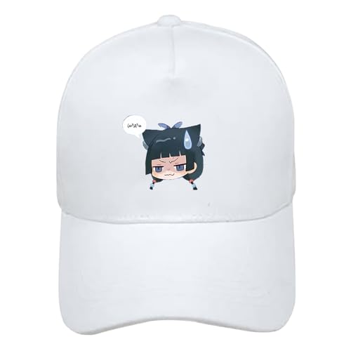 CHENJIRA Die Tagebücher Der Apothekerin Hüte Anime Figuren Cosplay Sun Hat Verstellbare Sommer Baseballmütze Bunt Bedruckter Hut (A) von CHENJIRA