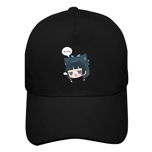 CHENJIRA Die Tagebücher Der Apothekerin Hüte Anime Figuren Cosplay Sun Hat Verstellbare Sommer Baseballmütze Bunt Bedruckter Hut (B) von CHENJIRA