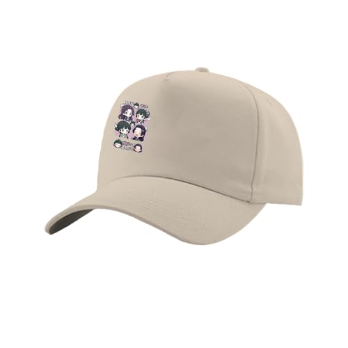 CHENJIRA Die Tagebücher Der Apothekerin Hüte Anime Figuren Cosplay Sun Hat Verstellbare Sommer Baseballmütze Bunt Bedruckter Hut (D) von CHENJIRA