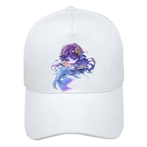 CHENJIRA Love Deepspace Hüte Anime Figuren Cosplay Sun Hat Verstellbare Sommer Baseballmütze Bunt Bedruckter Hut (A) von CHENJIRA