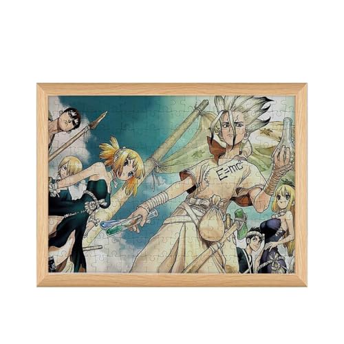 DSTONE Ishigami Senkuu Anime Puzzle - 120pcs 20 * 25cm Holz Puzzles (A) von CHENJIRA