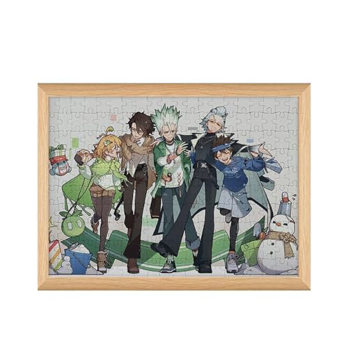DSTONE Ishigami Senkuu Anime Puzzle - 120pcs 20 * 25cm Holz Puzzles (B) von CHENJIRA