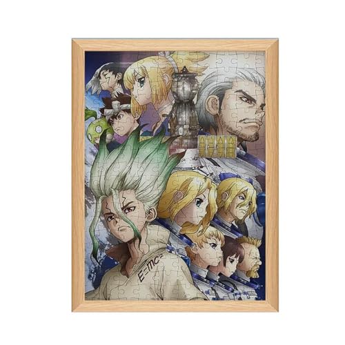 DSTONE Ishigami Senkuu Anime Puzzle - 120pcs 20 * 25cm Holz Puzzles (D) von CHENJIRA