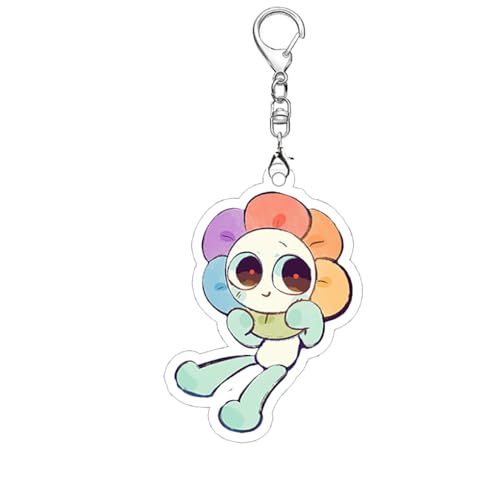 Dandys Figuren Schlüsselanhänger Niedlicher Charakter Cosplay Acryl Kette Schmuck (A) von CHENJIRA