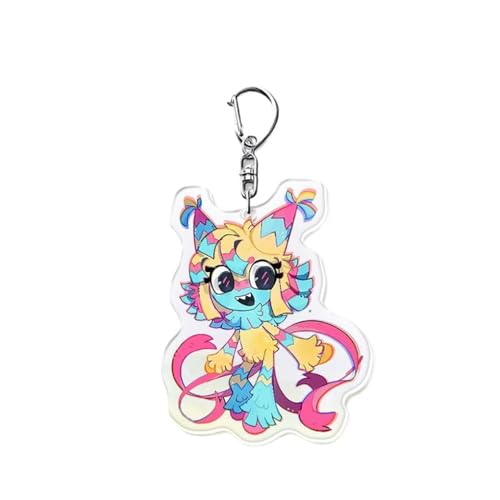 Dandys Figuren Schlüsselanhänger Niedlicher Charakter Cosplay Acryl Kette Schmuck (E) von CHENJIRA