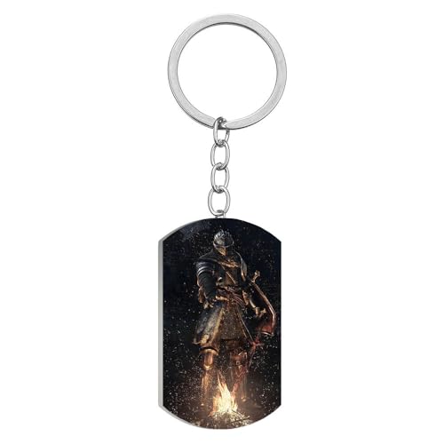 Darksoul Metall Schlüsselanhänger Darksoul Cosplay Kette Schmuck Waffe Anhänger (C) von CHENJIRA