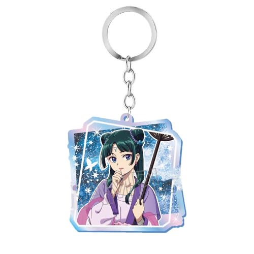 Die Tagebücher Der Apothekerin Figuren Schlüsselanhänger Niedlicher Charakter Cosplay Kette Schmuck - Acryl Mehrfarbig (D) von CHENJIRA
