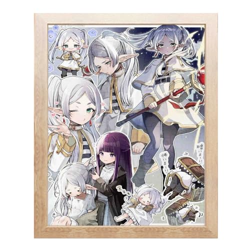 Frieren Beyond Journal End Anime Puzzle - Frieren Figur Holz Puzzles 120pcs 20 * 25cm (C) von CHENJIRA