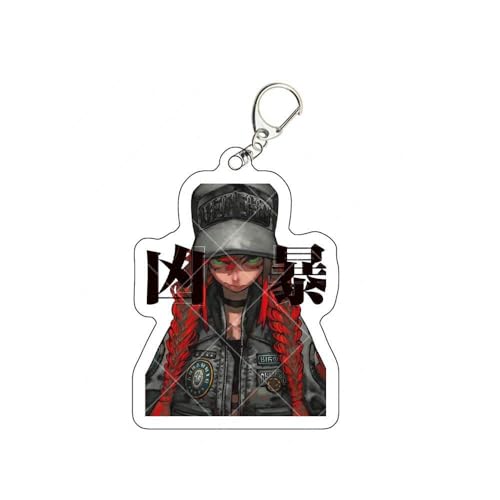 Gachiakut Anime Schlüsselanhänger Rudo Figur Anhänger - Gachiakut Acryl Keychain (D) von CHENJIRA