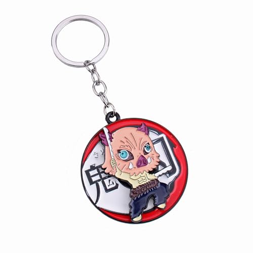 Ghost Killing Figuren Anhänger Tanjirou Nezuko Cosplay Zubehör Metal Kette Schmuck (I) von CHENJIRA