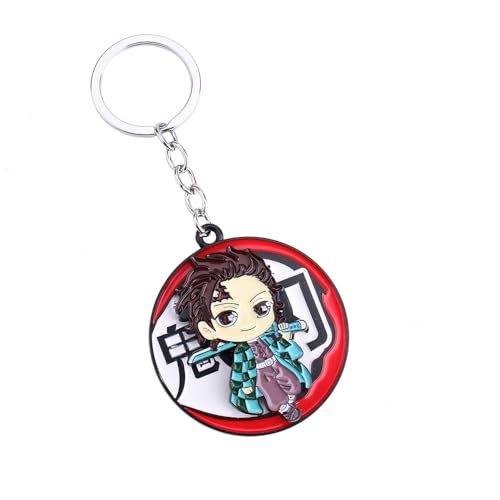 Ghost Killing Figuren Anhänger Tanjirou Nezuko Cosplay Zubehör Metal Kette Schmuck (T) von CHENJIRA