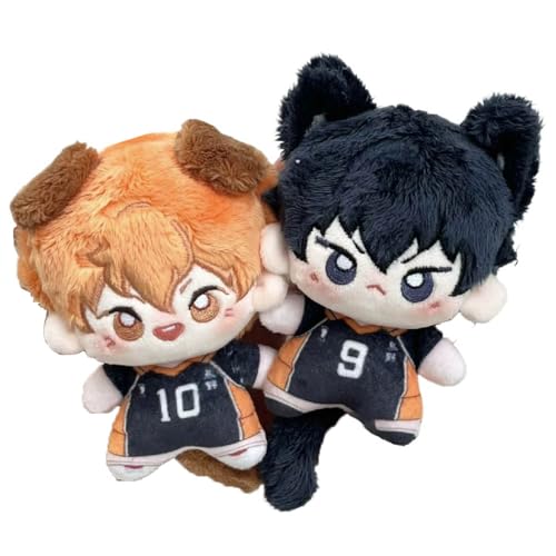 Haikyus Shoyo＆Kageyama Plüschpuppe Niedlich Figuren Anime Haikyus Plüsch - 4.75 Inch / 12 cm Kuscheltier, Mehrfarbig, 2 Set von CHENJIRA
