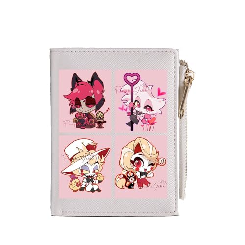 HazbinsHotel Geldbörse Cartoon HazbinsHotel Poster Mehrschichtige Geldbeutel Bunt Bedruckte Aufbewahrungstasche (C) von CHENJIRA