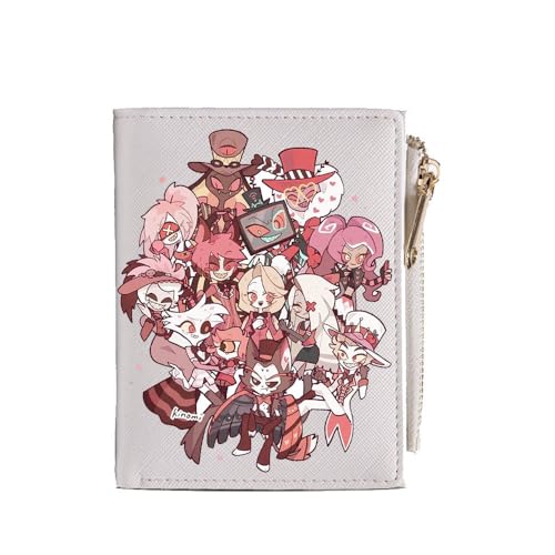 HazbinsHotel Geldbörse Cartoon HazbinsHotel Poster Mehrschichtige Geldbeutel Bunt Bedruckte Aufbewahrungstasche (E) von CHENJIRA