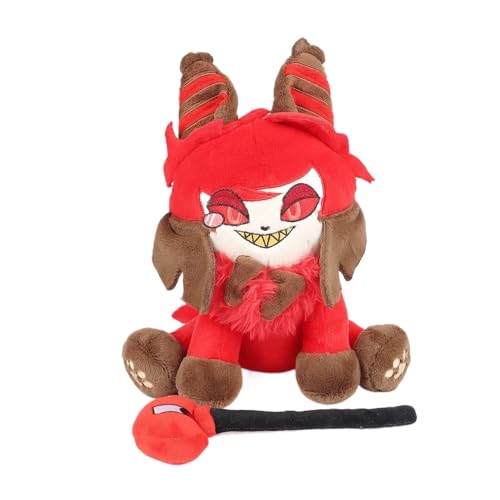 HazbinsHotel Plüschpuppe Niedlich Figuren Cartoon HazbinsHotel Plüsch, 25 cm - 33 cm Kuscheltier, Mehrfarbig (Mehrfarbig-2) von CHENJIRA