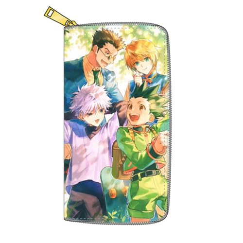Hunterxhunter Long Geldbörse Anime Hunterxhunter Poster Mehrschichtige Geldbeutel Bunt Bedruckte Aufbewahrungstasche (C) von CHENJIRA