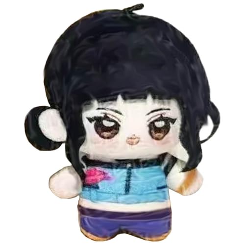 HuntrXGirls Plüschpuppe GhostsHunter Figure Plüsch - 4.75 Inch / 12 cm Kuscheltier, Mehrfarbig (Black) von CHENJIRA