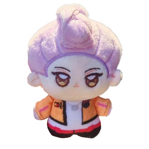 HuntrXGirls Plüschpuppe GhostsHunter Figure Plüsch - 4.75 Inch / 12 cm Kuscheltier, Mehrfarbig (Purple) von CHENJIRA