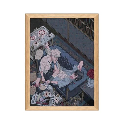 Linkclicks Anime Puzzle - Link Lucas Charles Figur Holz Puzzles 120pcs 20 * 25cm (A) von CHENJIRA