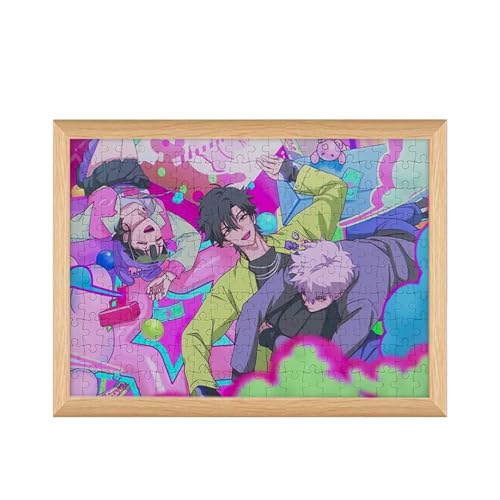 Linkclicks Anime Puzzle - Link Lucas Charles Figur Holz Puzzles 120pcs 20 * 25cm (C) von CHENJIRA