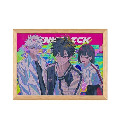 Linkclicks Anime Puzzle - Link Lucas Charles Figur Holz Puzzles 120pcs 20 * 25cm (D) von CHENJIRA