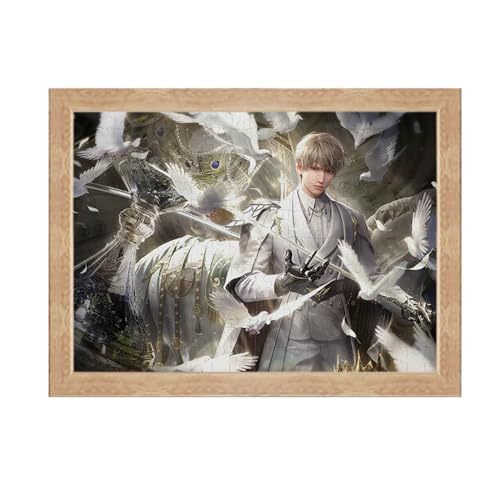 Love Deepspace Anime Puzzle - Deepspace Sylus Figur Holz Puzzles 120pcs 20 * 25cm (A) von CHENJIRA