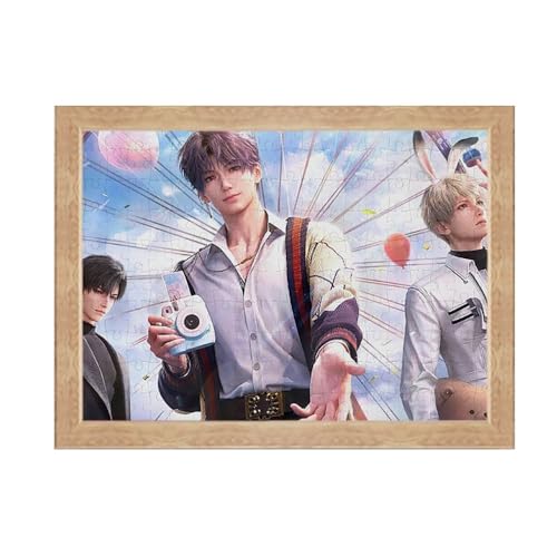 Love Deepspace Anime Puzzle - Deepspace Sylus Figur Holz Puzzles 120pcs 20 * 25cm (D) von CHENJIRA